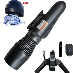 CAMORO camolech, gorro de natación gratis, gafas de buceo, Scooter marino, 700w, 16Ah, Motor eléctrico, Scooter submarino para Kayak