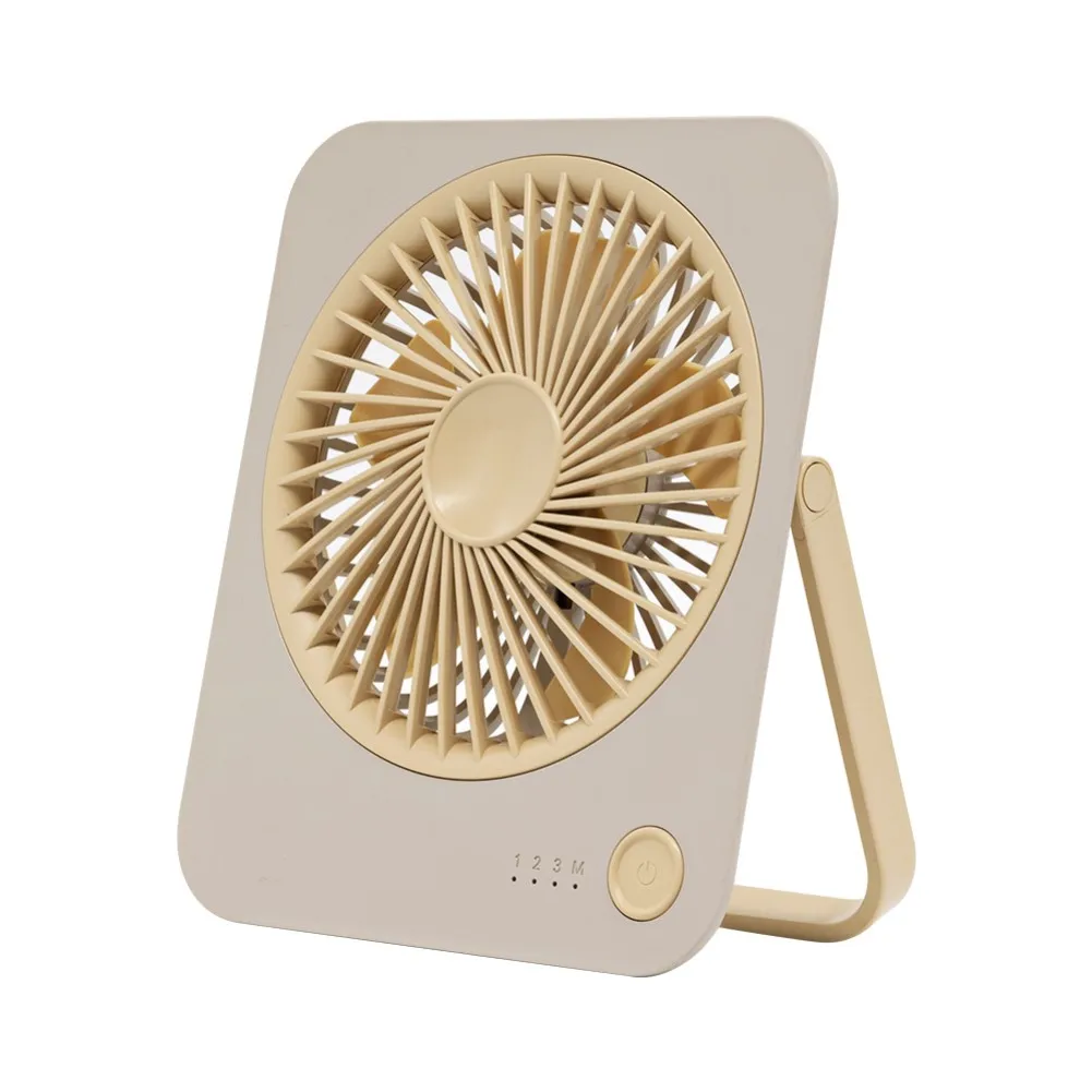 

1200mAh Battery Operated Rechargeable Portable Travel Small Desk Fan For Bedroom High Wind Silent Desktop Portable Bracket Fans