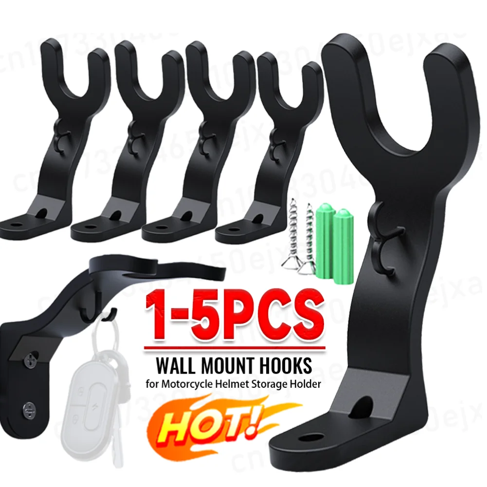 Motorcycle Helmet holder Kitchen Cabinet Shelf Wall Mount Hooks Racks Helmet Display Hanger Stand Wall-Mounted Storage Holder