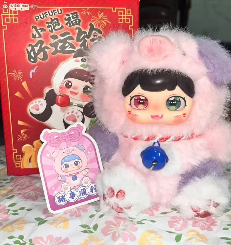 

Кукла Babythree, трехлетняя Сяо Паофу, Lucky Bell, модная глухая коробка, украшение, милый подарок для девочек
