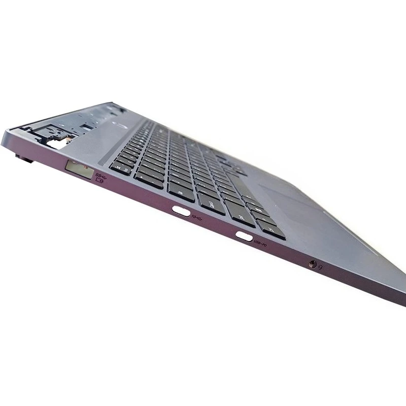 T New for Lenovo Legion 5 16IRX9 / Y7000P IRX9 2024 Laptop Palmrest Upper Case Keyboard Bezel C Shell with Backlight - view 3