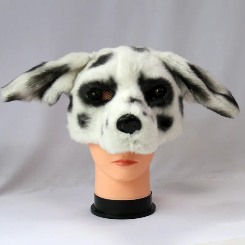 Masque de renard en papier blanc DIY. Masque blanc d'animal en blanc