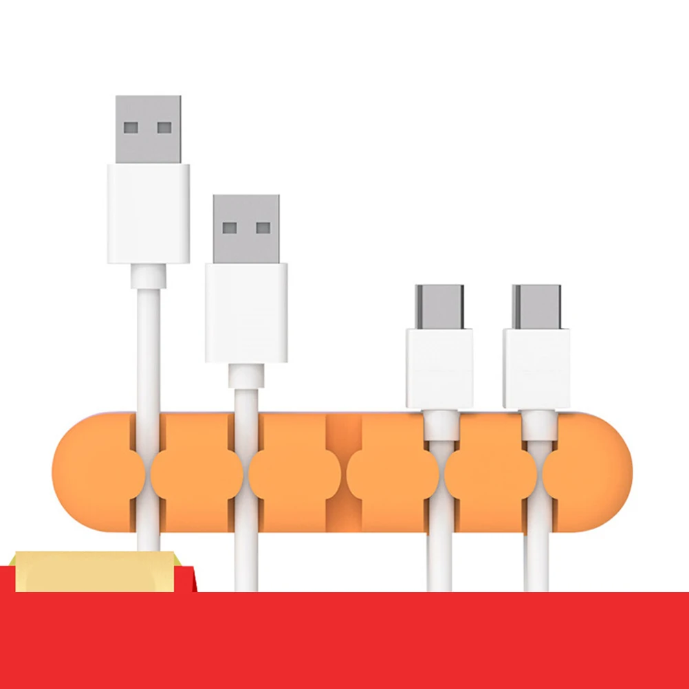

Data Cable Storage Organizer Self Adhesive Cord Clips Wire Clamp Holder Management Adjustable