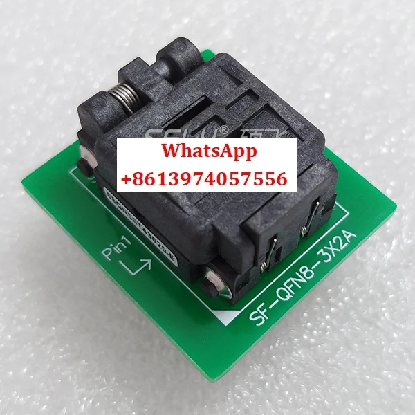 

USON8, UDFN8, QFN8_3*2 TO DIP8 горящее сиденье (импортное сиденье), SF-QFN8-3X2A