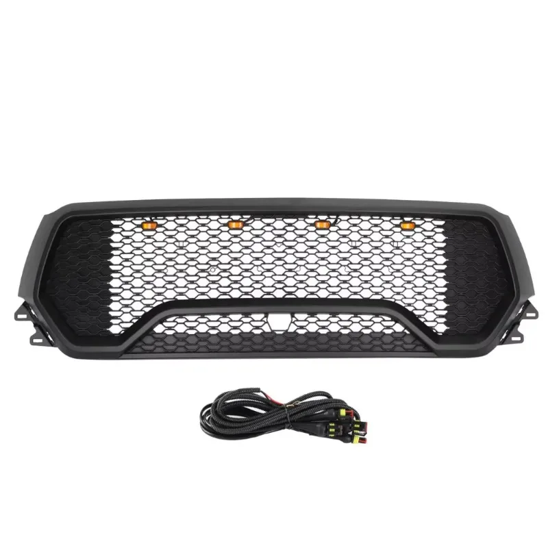 Accessories Truck Parts Black ABS Plastic Car Bumper Rebel Grill Replacement Fit For 2019+ Dodge