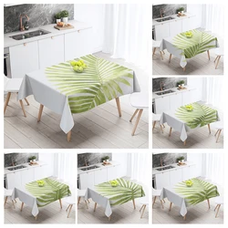 Home tablecloths dining decoration and rectangular table accessories waterproof cloth Anti-stain nordic boho morandi abstract