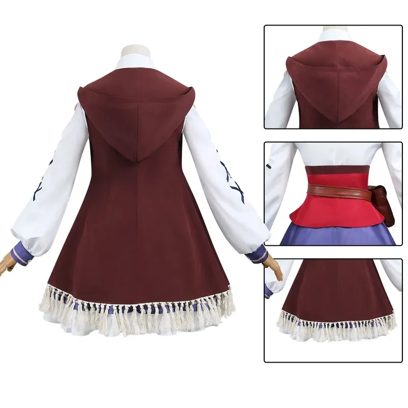 

Anime character Halloween costume beautiful derby Matikanetanhauser dress cosplay costume