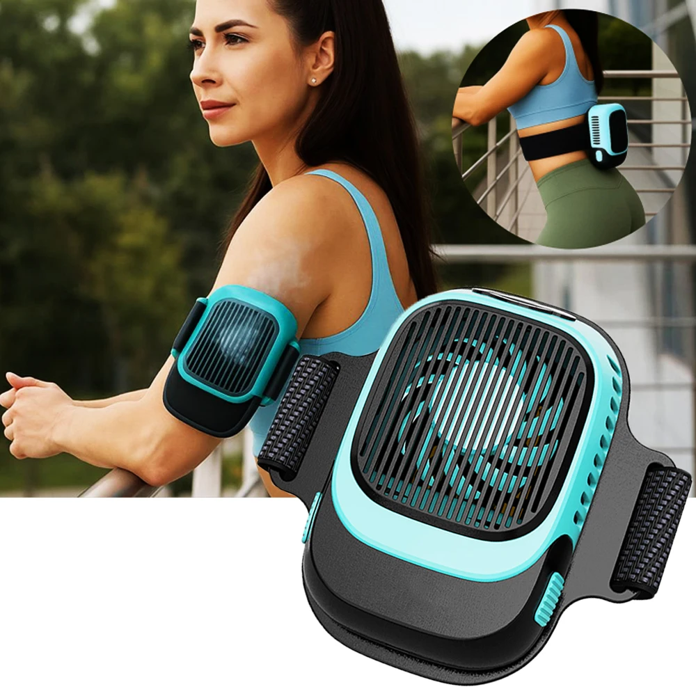 

2 in 1 Hot and Cold Therapy Machine Electric Fascia Massager for Muscle Recovery After Exercise and Effectively Relieves Fatigue