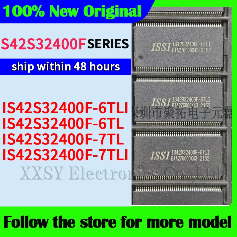 IS42S32400F-6TLI  IS42S32400F-6TL  IS42S32400F-7TLI  IS42S32400F-7TL Original In stock 48 hours ship