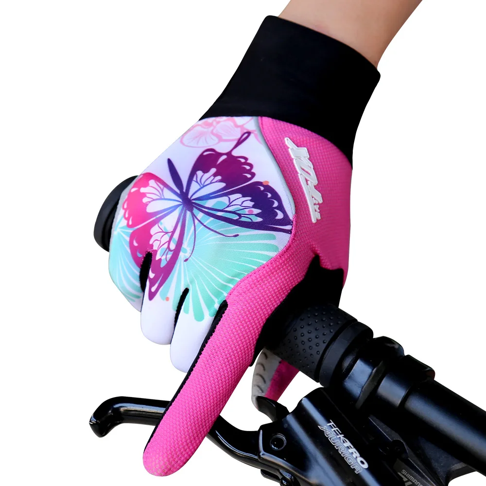 Cycling Gloves Women Half Finger Gel Padded Bike Gloves for Mountain Road Bicycle Biking Anti-Slip Shock-Absorbing Mittens