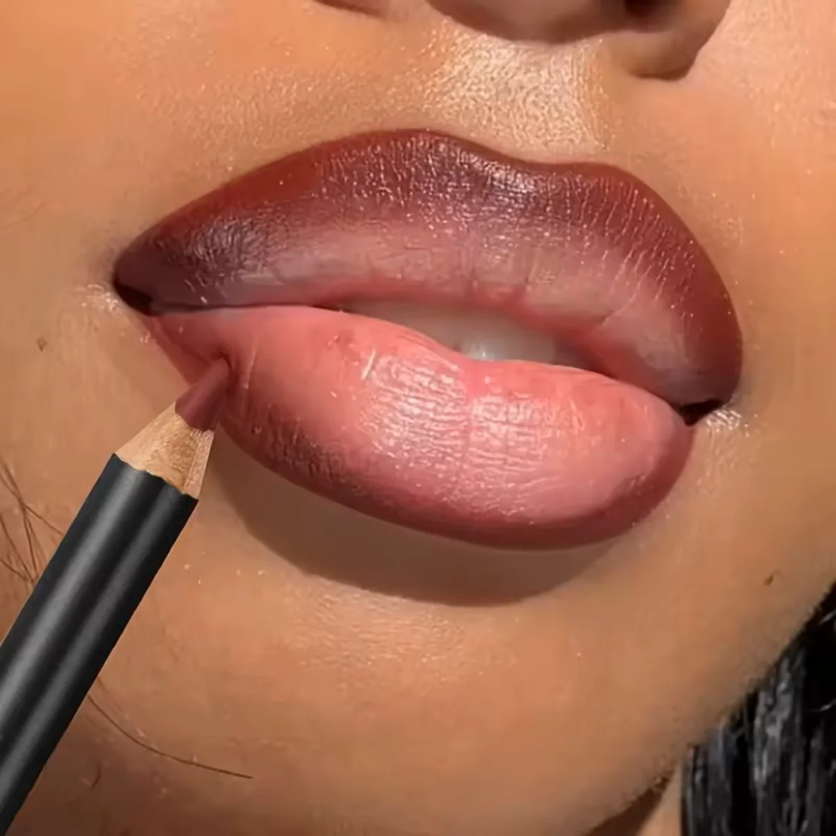 Waterproof Matte Lipliner Pencil Red Contour