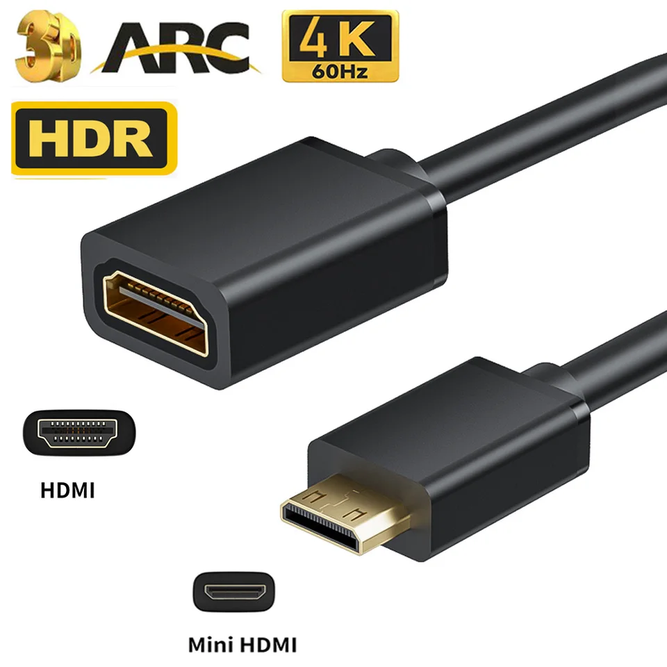 その他 Mini to HDMI Amazon.com: Highwings Mini HDMI to HDMI Cable 3.3FT, (4K 60Hz