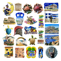 Europe Greece  3D Fridge Magnets Refrigerator Stickers Tourist Souvenir Decoration Articles Handicraft Gifts