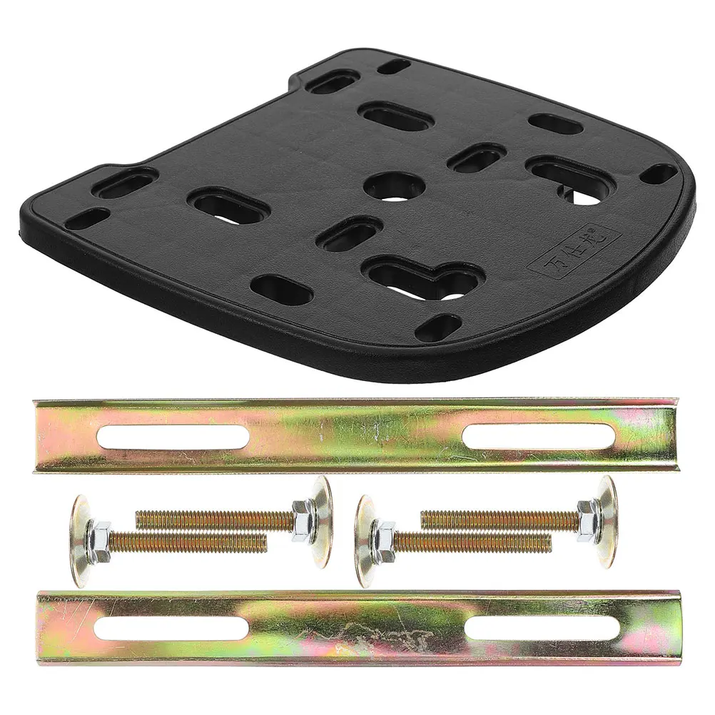 

Rear Luggage Rack Plate Thickened Metal Base For Electric Scooter Motorbike Tail Box Universal Mounting Bracket Antishake