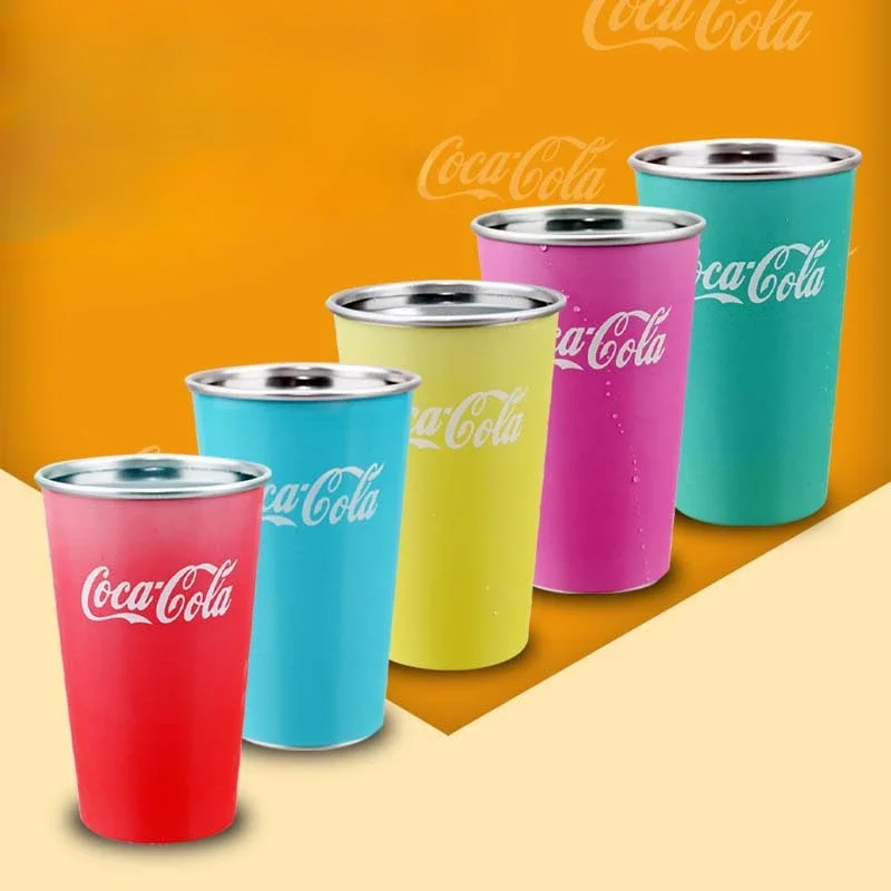 

1PC Portable Aluminum Mug 470ML - Color-Changes When Cool Perfect for Cold Sensation Outdoor Camping Cola Beer Cold Drinks Cup