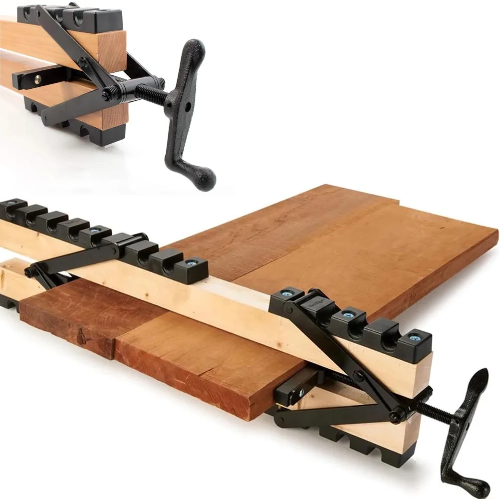 

New Multifunctional 4 Way Pressure Clamps Set Custom-width Clamp Splicing Board Positioning Panel Fixed Clip Carpenter Tools