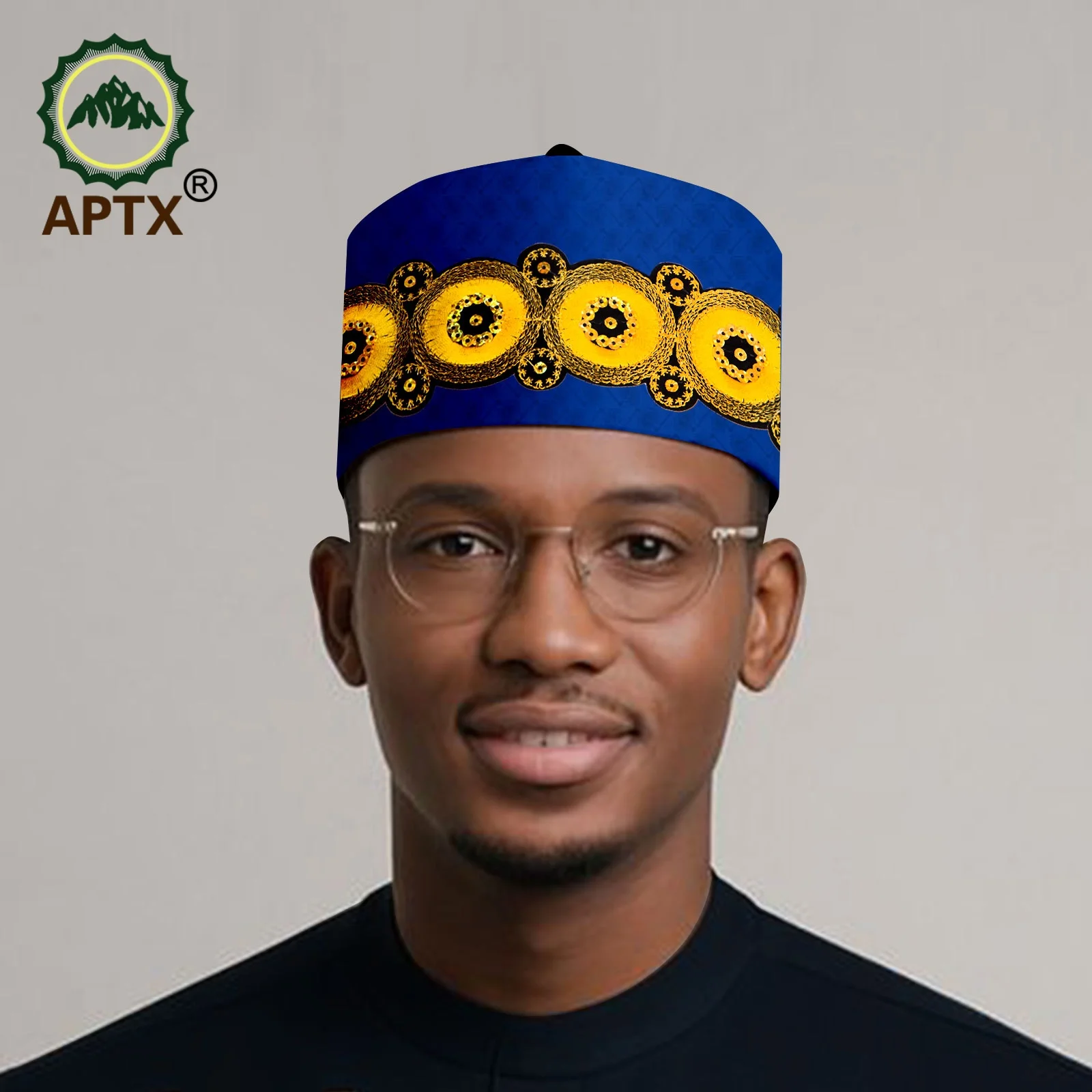 

African Muslim Islam Kippah Arab Caps Fashion Men Ramadan Arabia Muslim Embroidery Wrap Allah Muslim Prayer Cap Men Hat 25P003