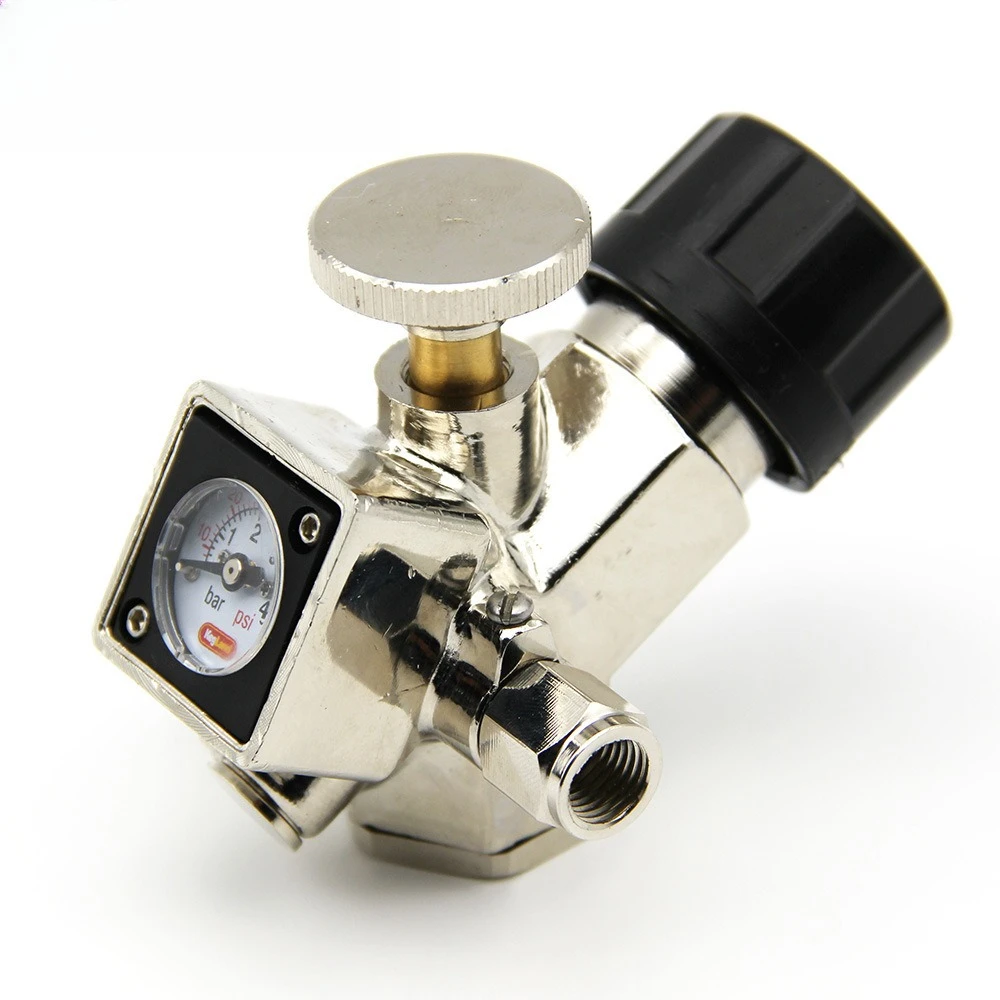CO2 Gas Meter Pressure Reducing Valve, Pepsi Bucket Soda Water Cylinder Pressure Reducing Meter