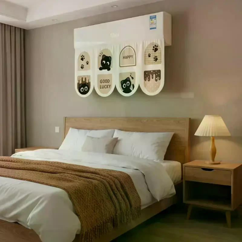 Cartoon-Style Bedroom/Door Curtain (40x90 Cm) Installation No Drilling Required Home Decor