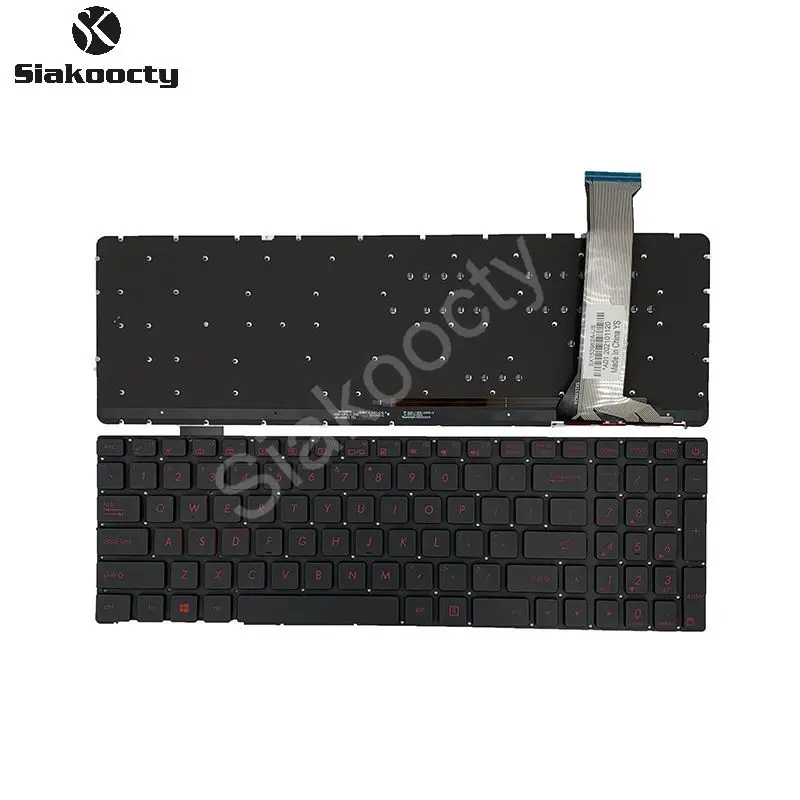 Siakoocty New for Asus ROG GL552 GL552JX GL552VW GL552VX Keyboard US Backlit