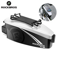 ROCKBROS Bicycle Tube Bag 1L Capacity Waterproof PC Hard Shell Bag 4-6.7 inches Phone Bracket Bag Rain Cover Bike Accessories