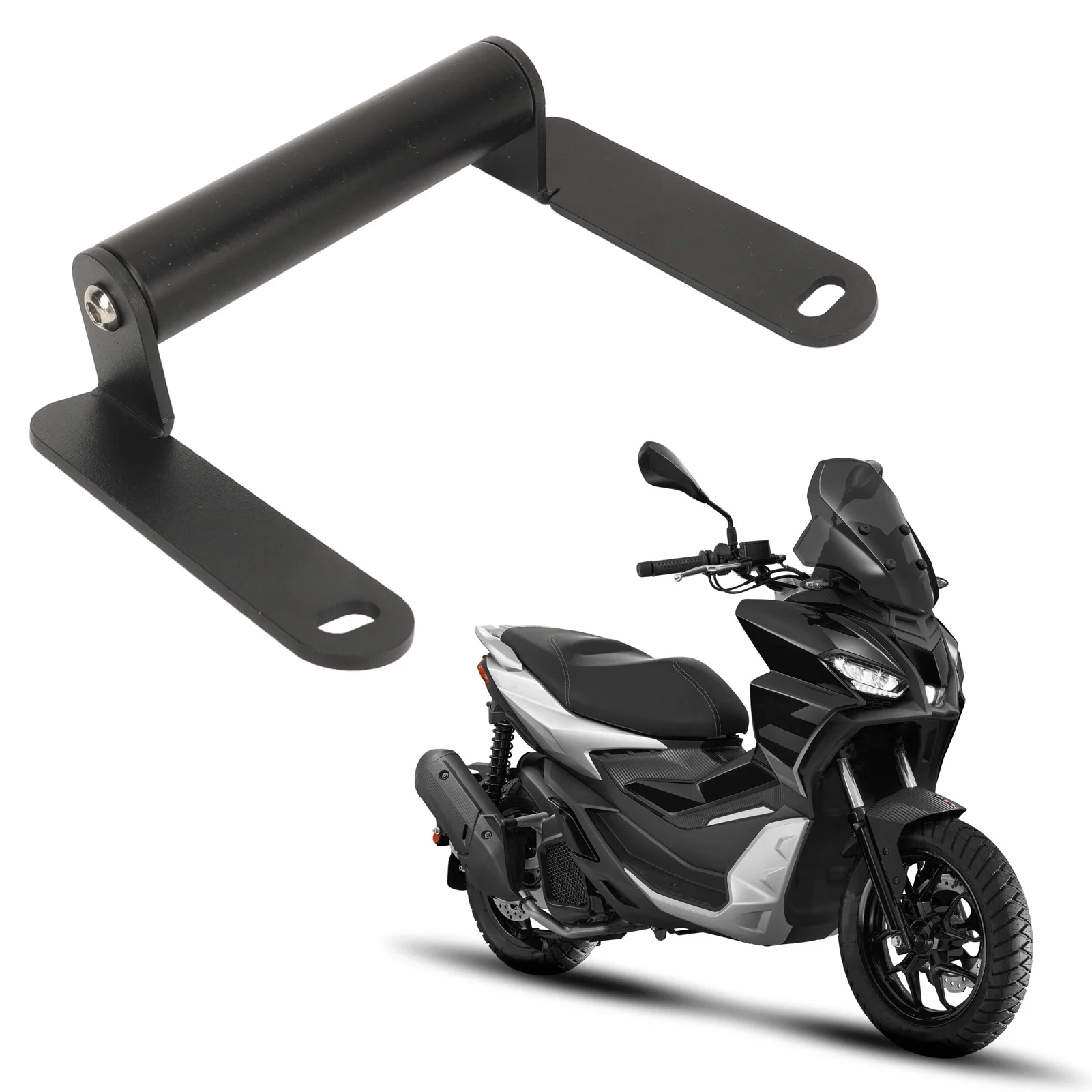 

Motorcycle Phone Navigation Bracket Sturdy Support Durable Iron Phone GPS Stand Holder Replacement for Aprilia SR GT200 GT125