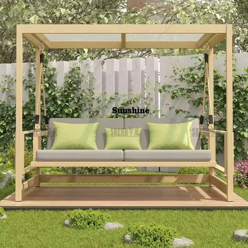 

Swing Hammock Outdoor Courtyard Garden Balcony Outdoor Rainproof Aluminum Alloy Lazy