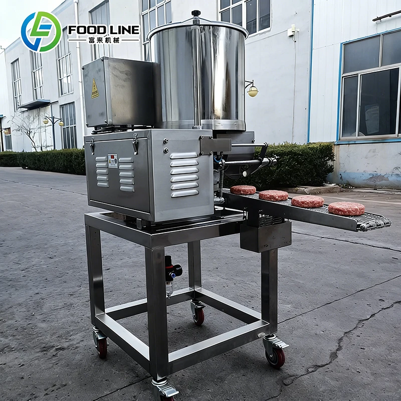 Easy Maintenance Electric Hamburger Patty Maker Beef Patty Making Machine Burger Patty Maker FL Customized