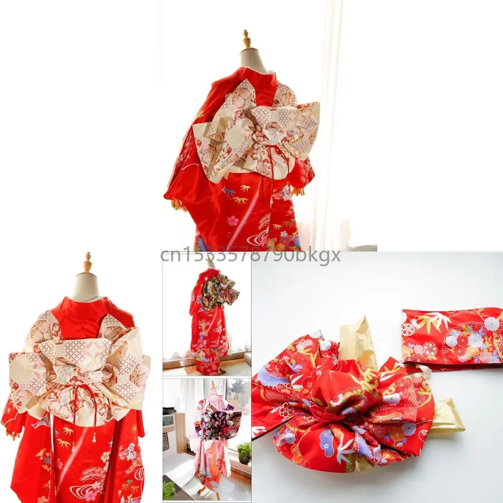 

Тканевая ткань Японская поясная поясная поясная пояс для культурного мероприятия J78E J78E