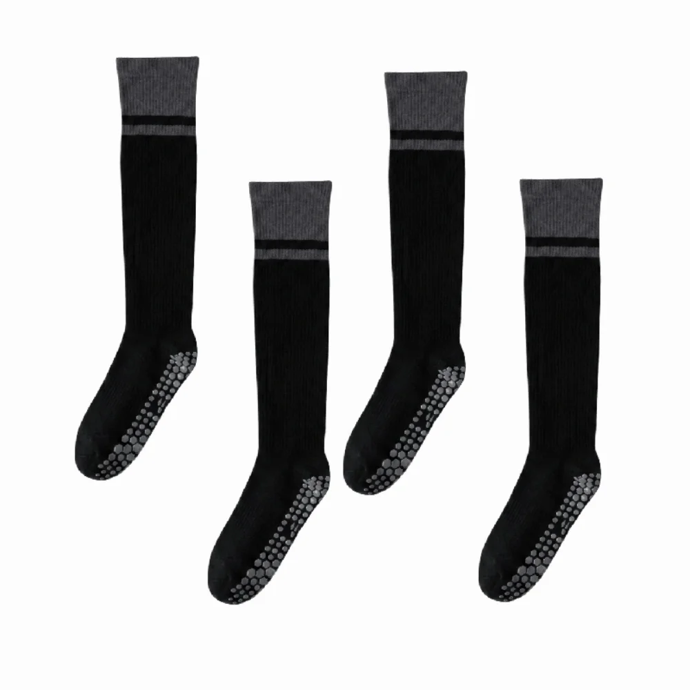 Grip Socks Non-slip Yoga Socks Adhesive Dots Lightweight Compression Socks Free Size Elastic Pilates Socks Women