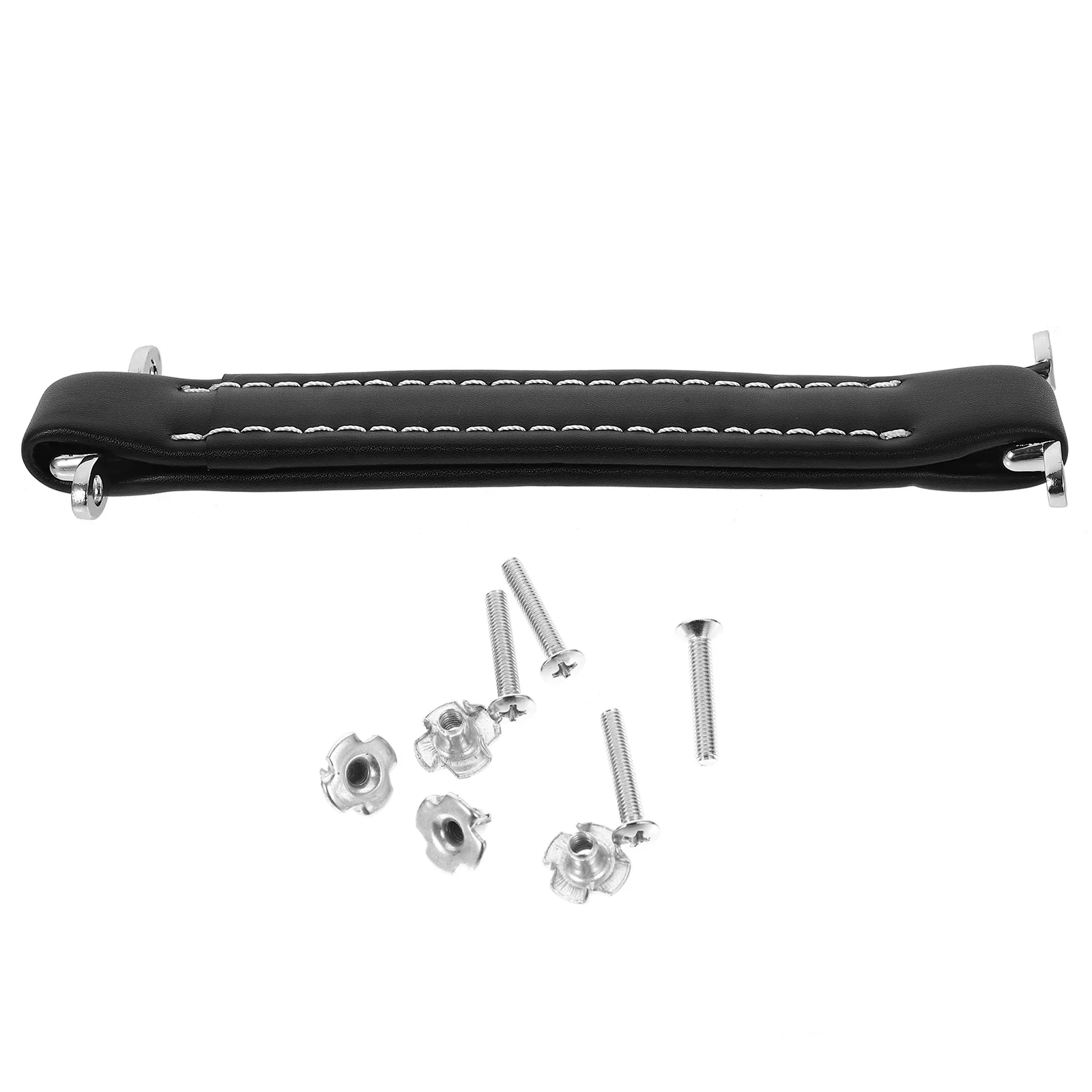 

Guitar Amplifier Handle Strap Durable PU Reinforced Metal Bars Lightweight Speaker Cabinet Audio AMP Accessories