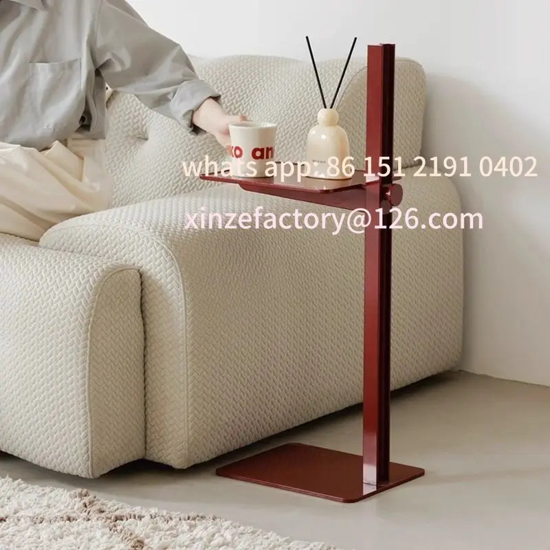 

Customizable creative sofa side several household small apartment living room can lift small table