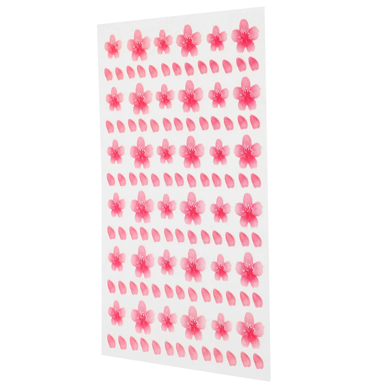 

Cherry Blossom Stickers Sheet Flower Facial Makeup Stickers Vibrant Intricate Design Cute Romantic Look Enhancer for Events