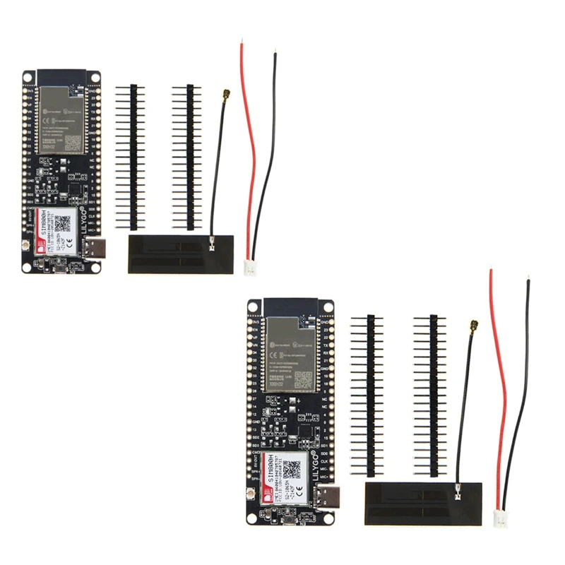 Módulo inalámbrico SIM800H, llamada en T, módulo PMU MCU32 con antena GPRS