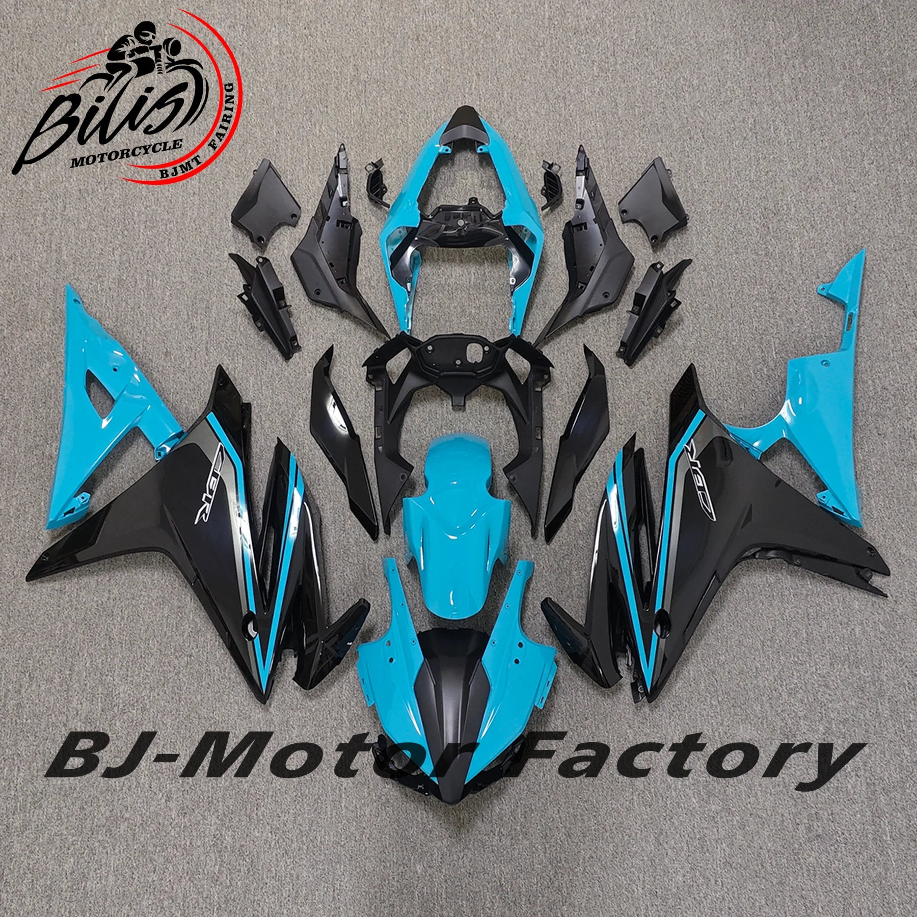 

For Honda CBR500R CBR 500R CBR500 R 2016-2018 Body Full Fairing Kit Cowl Motorcycle Bodywork Injection Blue Black