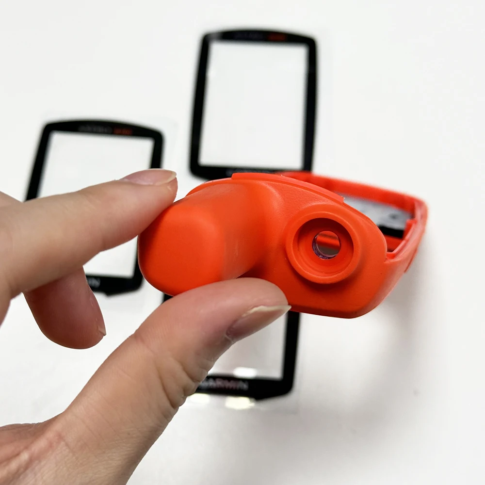 الإطار الأمامي ولوحة الشاشة الزجاجية للغارمين أسترو 430 900 ألفا 50 غطاء الإسكان زر الطاقة يده إصلاح جزء GPS