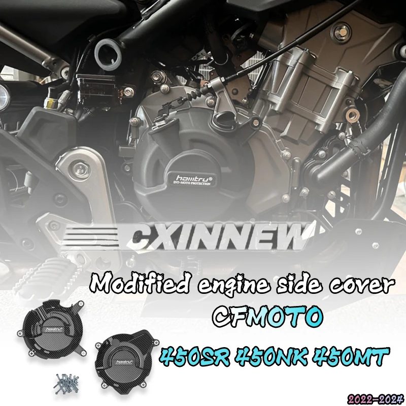 

FOR CF MOTO 450MT 450 MT 2024 Motorcycle Engine Protection Cover Hood Accessories