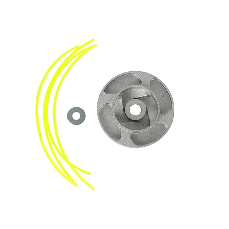 

Алюминиевые запасные части для триммерной головки для травы с 4-линейной режущей головкой, аксессуары для газонокосилки