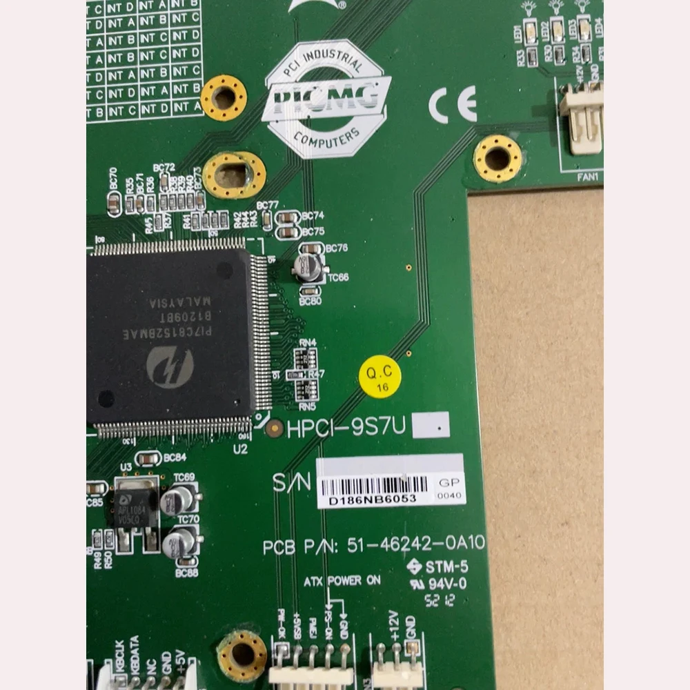 High reliability Industrial computer backplane HPCI-9S7U 51-46242-0A10