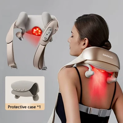 2025 Darius Por Smart Neck and Shoulder Neck Massager Machine 6 d Kneading Shoulder Neck Back Massager with Heat