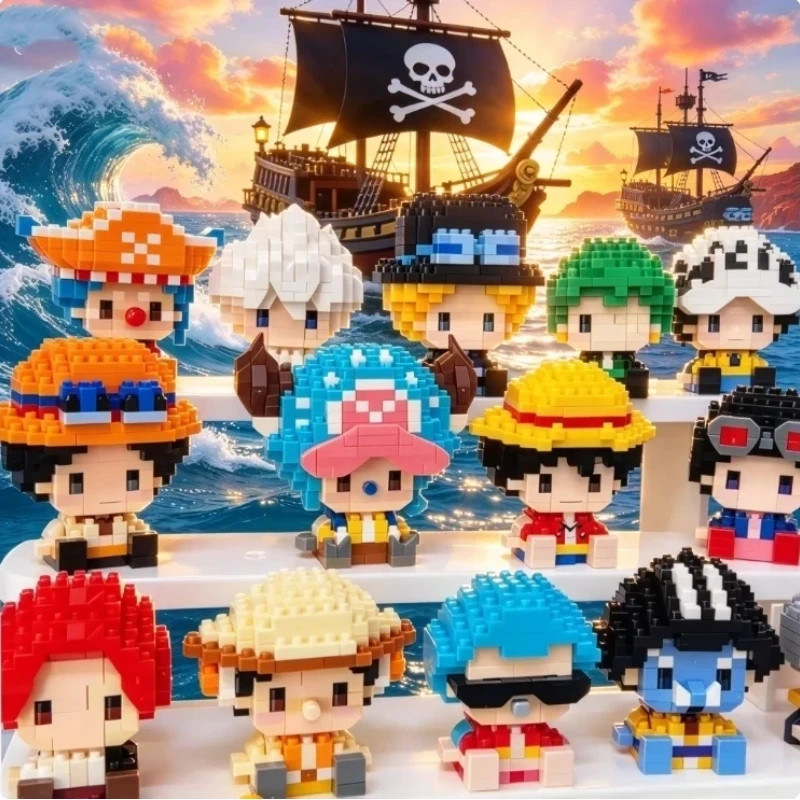 Building Block Mini - مجموعة مكعبات بناء صغيرة لشخصيات أنمي