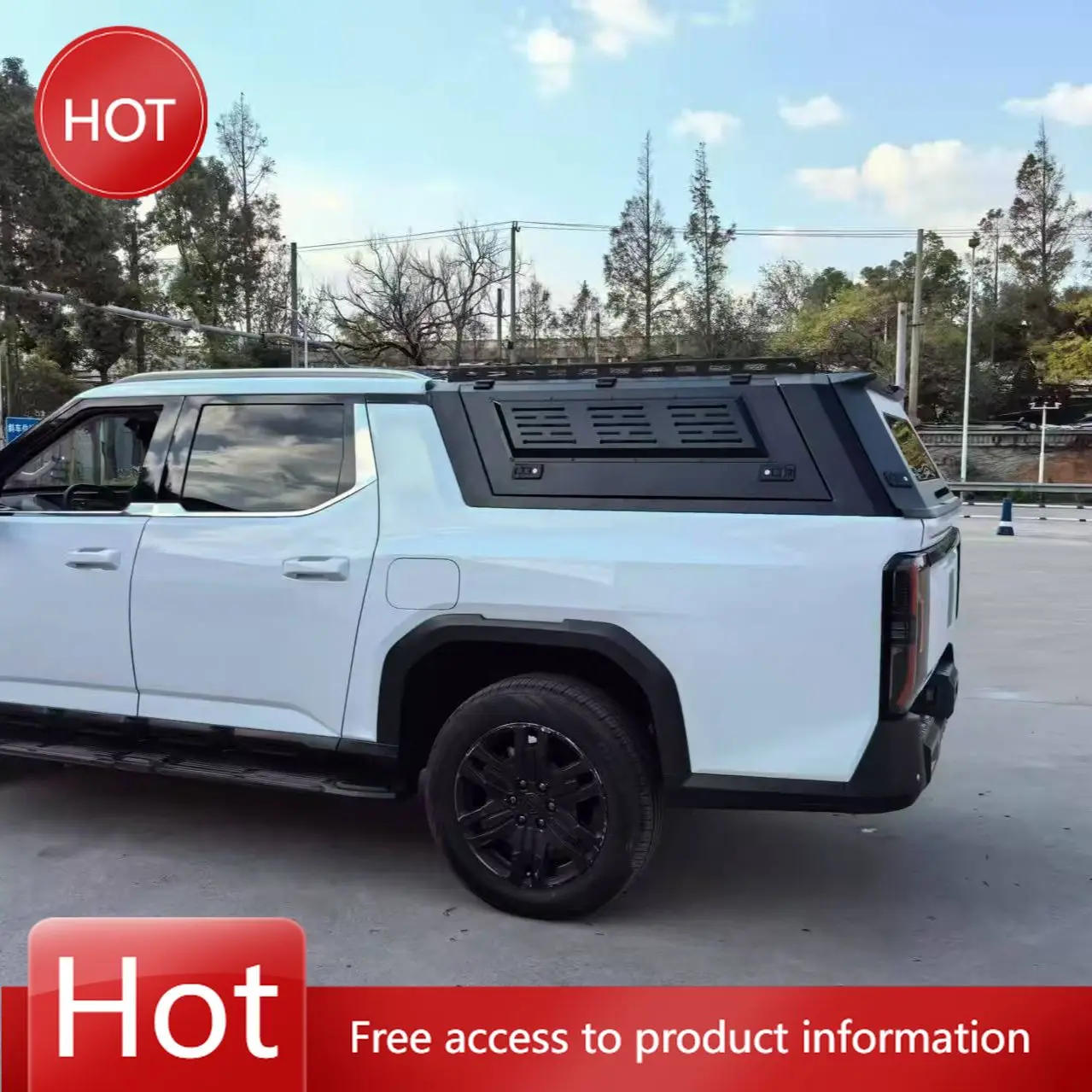 

New High Quality Aluminum Alloy Waterproof Truck Bed Top Cover Foldable Off-Road Pickup Hardtop Canopy Great Wall/Extended