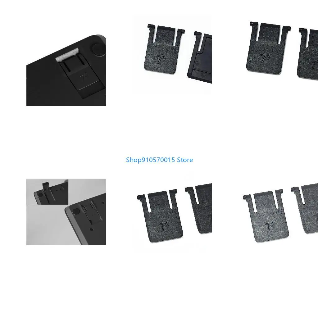 B95C 2Pcs Plastic Keyboard Leg Stand for  MK345 K345 Keyboards Bracket Repair