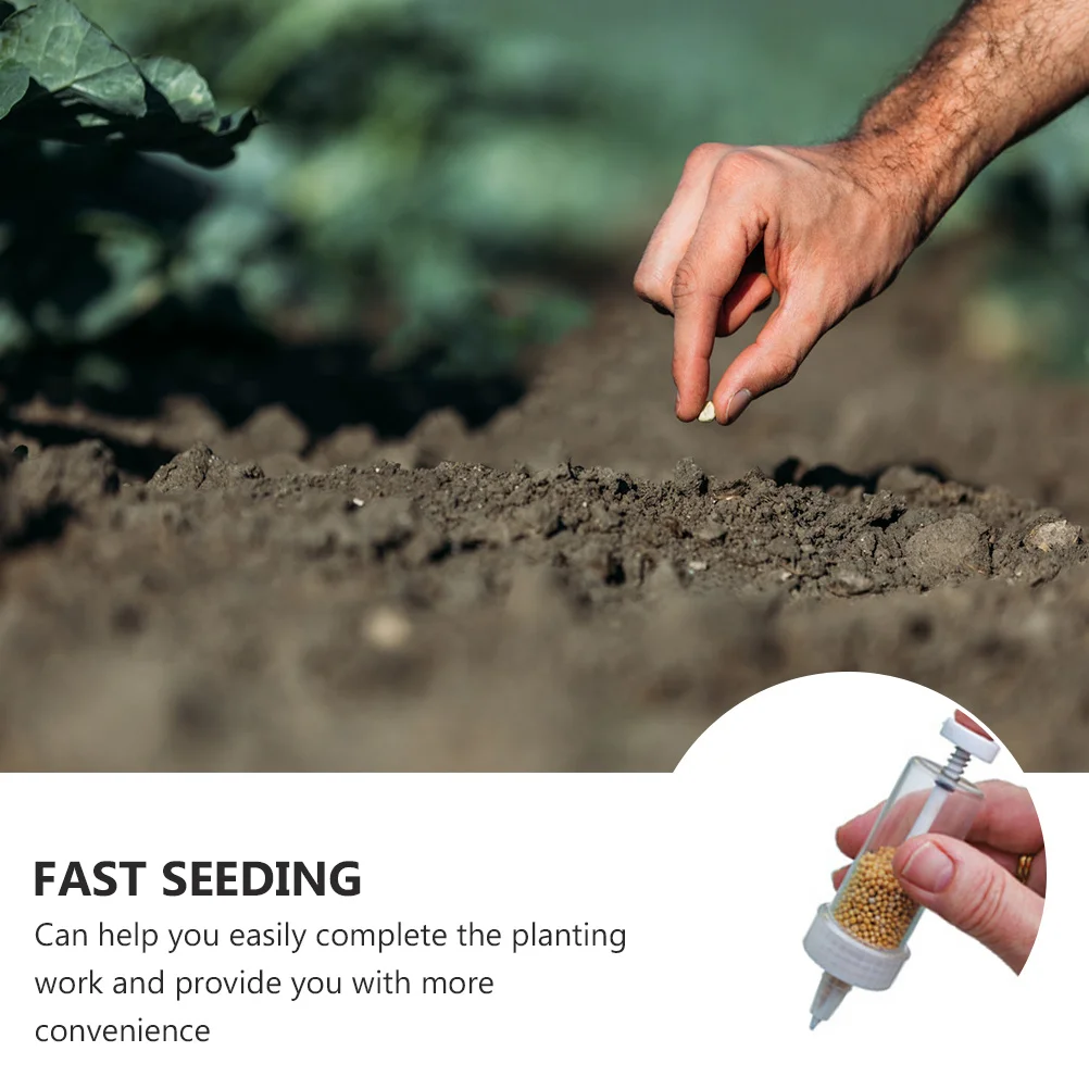 

Mini Seeder Dispenser Durable Portable Garden Planting Tool Handheld Seed Spreader Practical Planter for Home