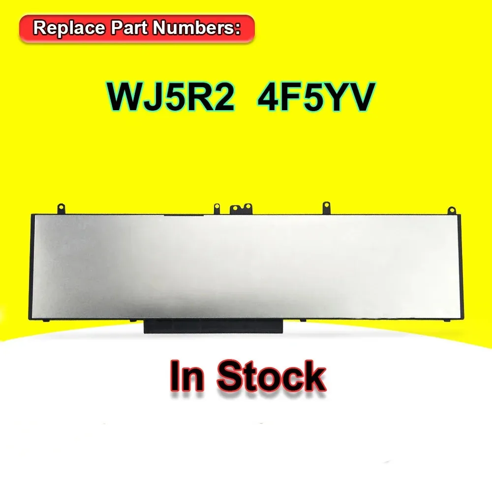 11.4V 84Wh WJ5R2 Laptop Battery For DELL Precision 15 3510 M3510 Series 4F5YV With Tracking Number Rechargeable High Quality