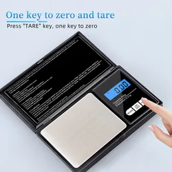 Mini Digital Scale 200g 0.01g Presicion Pocket Scale Electronic Kitchen Balance for Gold Jewelry Gram Weight Scales ﻿