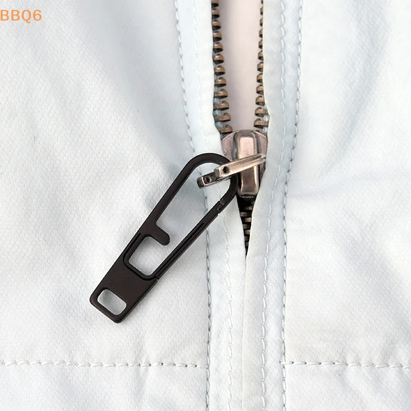 

1Pcs Titanium Alloy Zipper Puller Connector Keychain Outdoor Bag Clothes Hardware Accessories