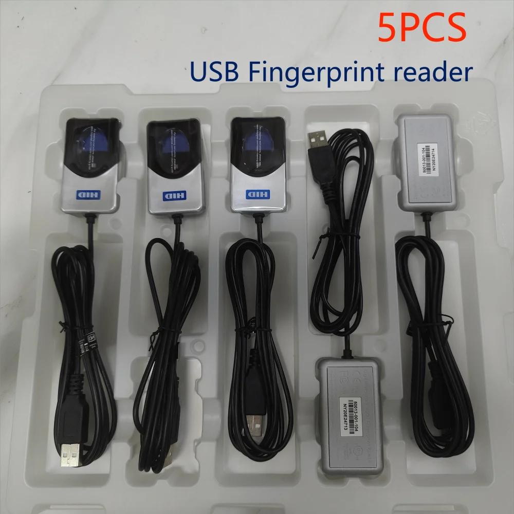 5pcs/lot USB Biometric Fingerprint Scanner Fingerprint Reader DigitalPerson u are u 4500 512dpi Optical Fingerprint Sensor