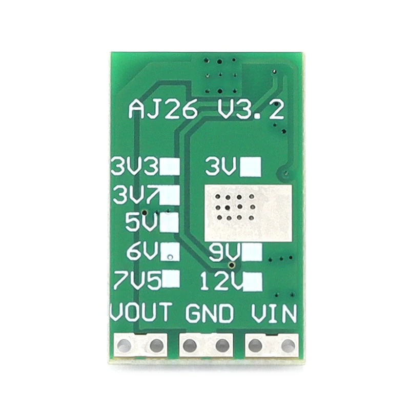 DC-DC Step-Down Power Converter Module Buck Voltage Regulator Board Fixed Output 3V/3.3V/3.7V/5V/6V/7.5V/9V/12V for Electronics