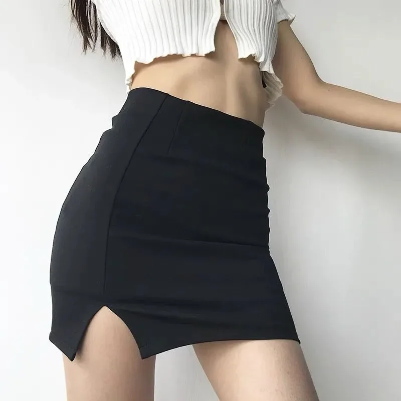 Skirts For Women Tight Woman Skirt Wrap Cotton High Waist Summer Clothing Sales New In Luxury Elegant Offer Original Hot V Chic